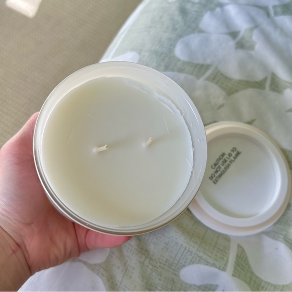 NEW 2 Wick Coconut Water + Orchid 14oz Glass Plant Wax Candle - Picture 3 of 6